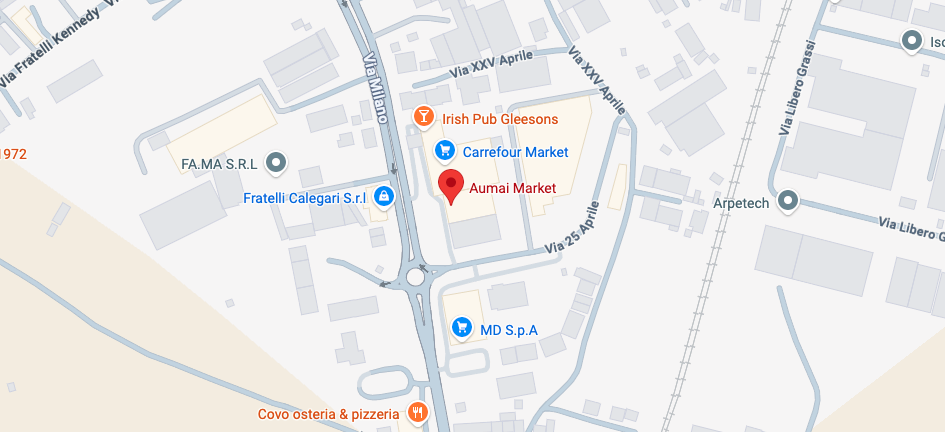 Posizione del negozio Aumai a Olginate su Google Maps